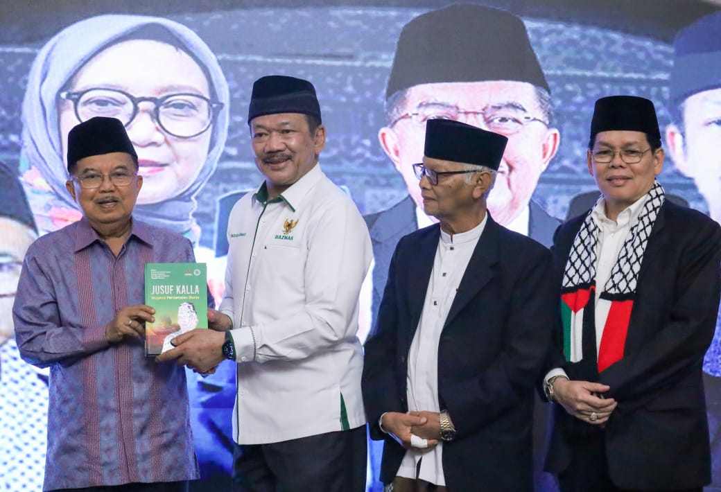 Buku Jusuf Kalla Mujahid Perdamaian Dunia Wujud Apresiasi BAZNAS dan MUI