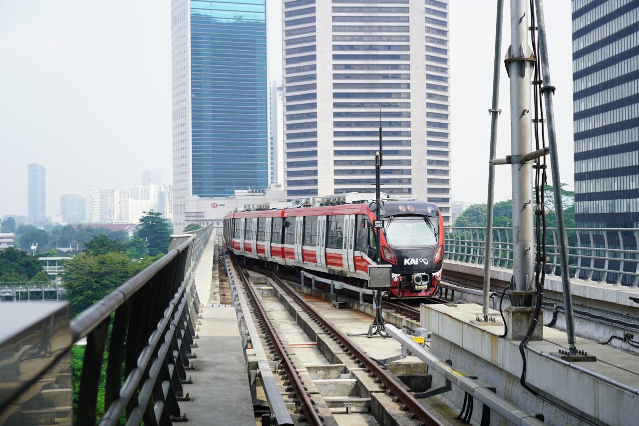 Besok, LRT Jabodebek Operasikan 364 Perjalanan dan Tarif Rp.1