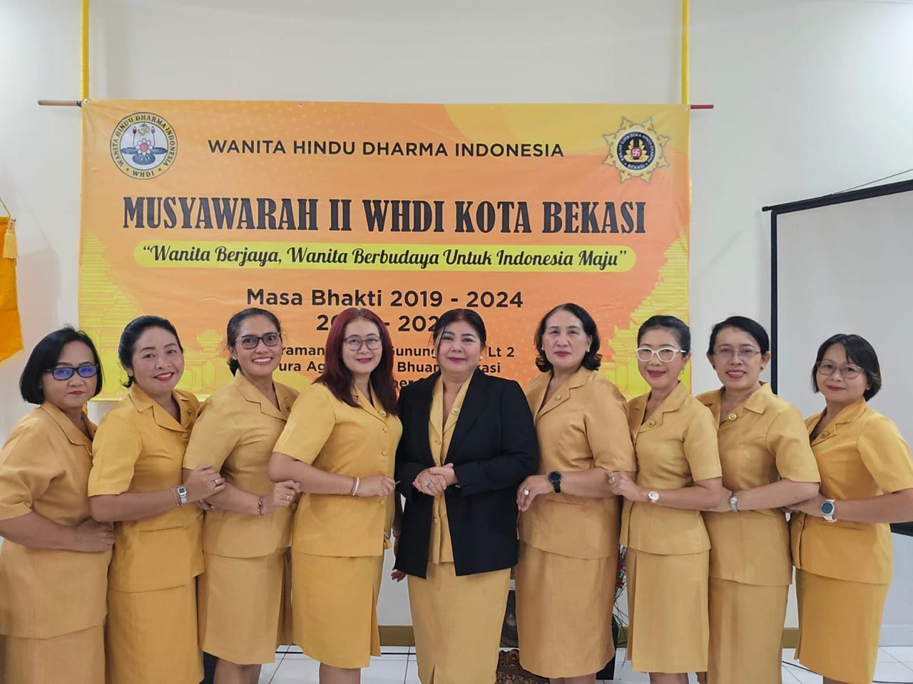 Made Armadira Terpilih Kembali Menjadi Ketua WHDI Kota Bekasi Untuk Masa Bhakti 2024-2029