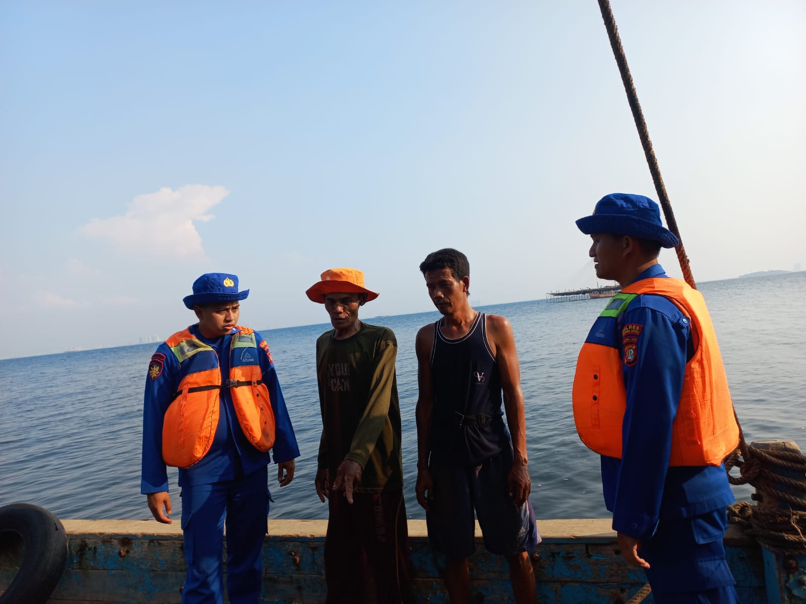 Patroli Satpolairud Polres Kepulauan Seribu Antisipasi Kejahatan di Laut, Kasat Polairud Imbau Nelayan Waspada Cuaca Buruk