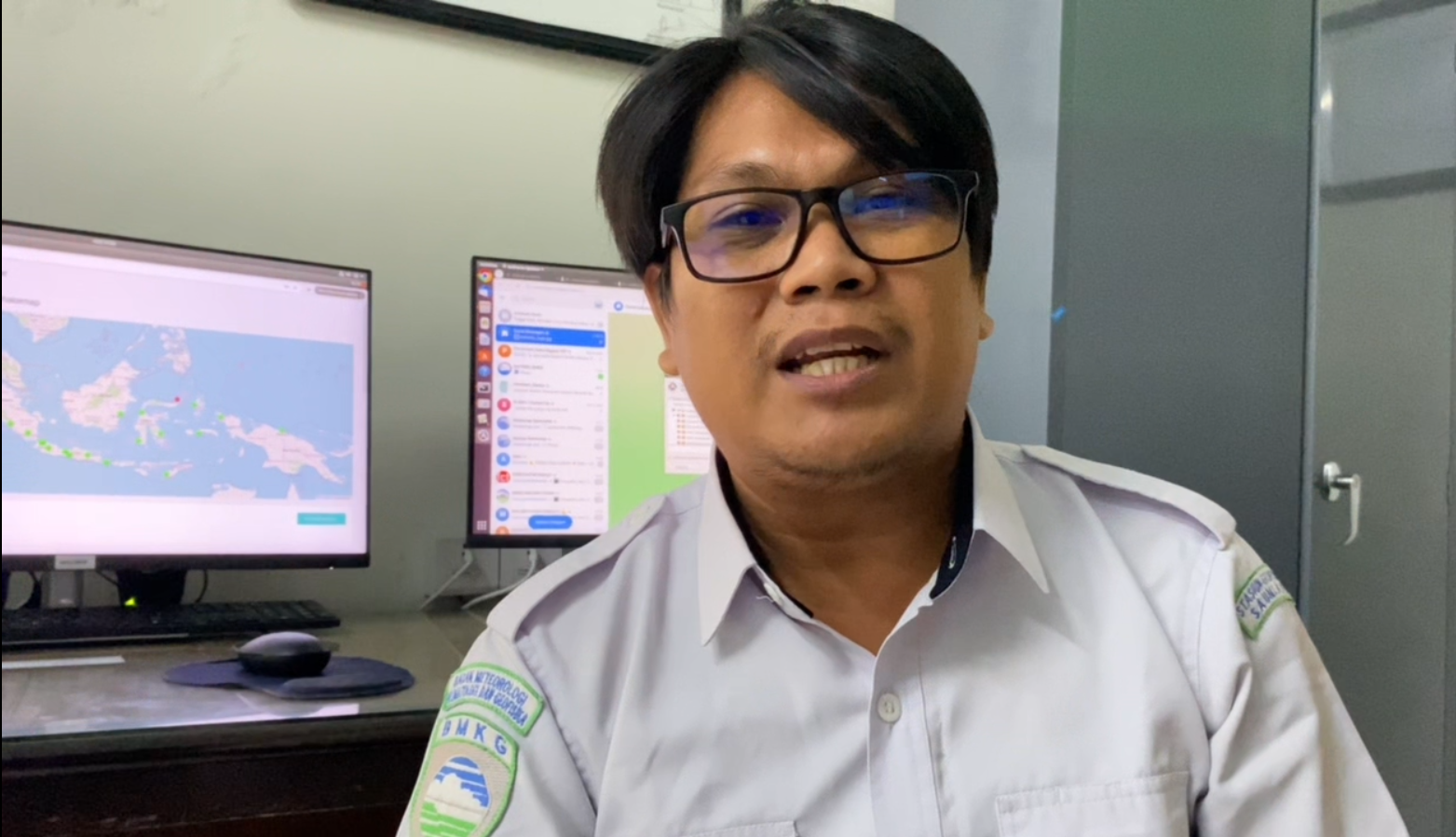 Nawir M. Taher, Petugas Ops BMKG Stasiun Geofisika Ternate