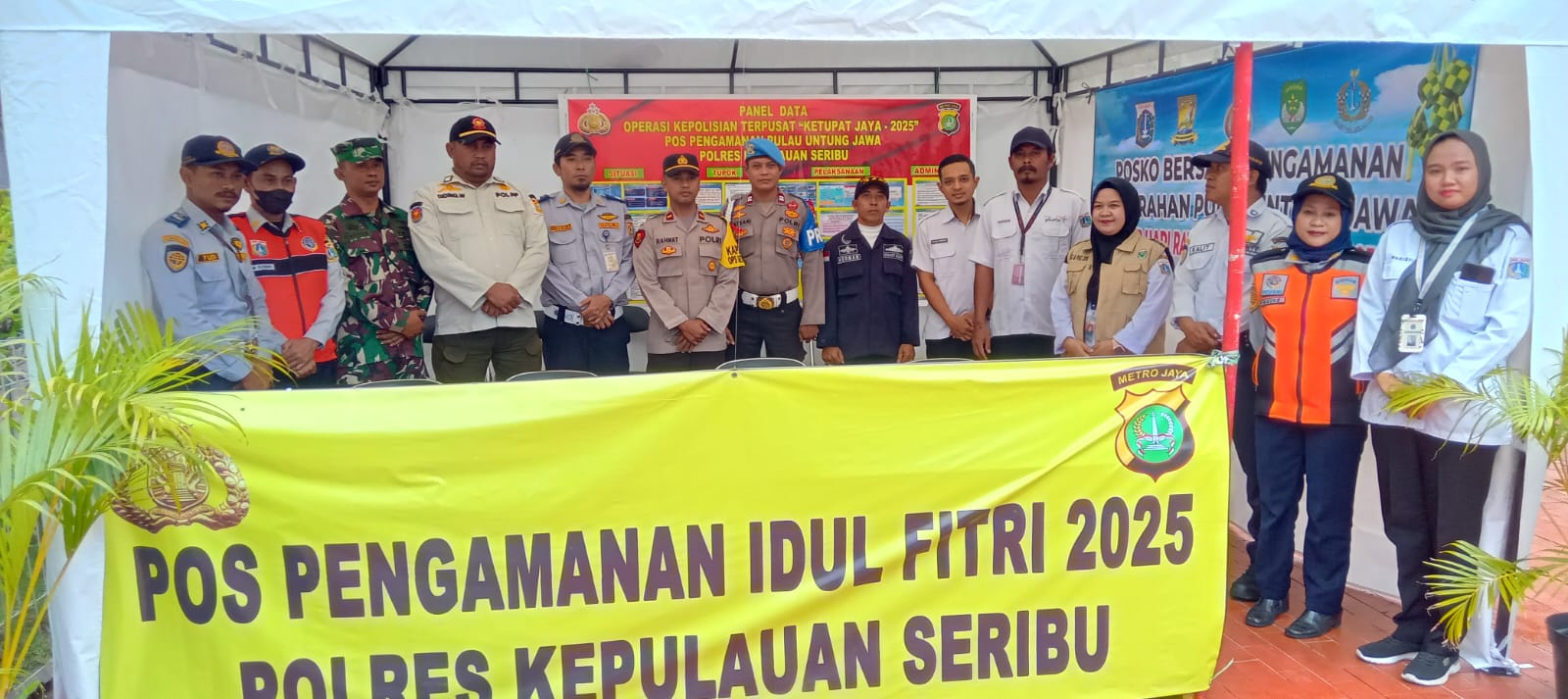 Polres Kepulauan Seribu Dirikan 5 Pos Pengamanan Idul Fitri 2025, Siap Layani Pemudik dan Wisatawan