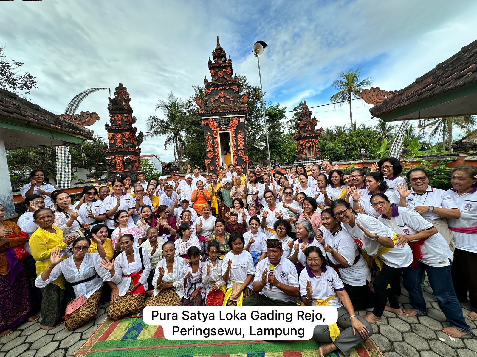Implementasi Pelayanan Antarsesama, Panitia Nasional Nyepi Gelar Bakti Sosial di Lampung