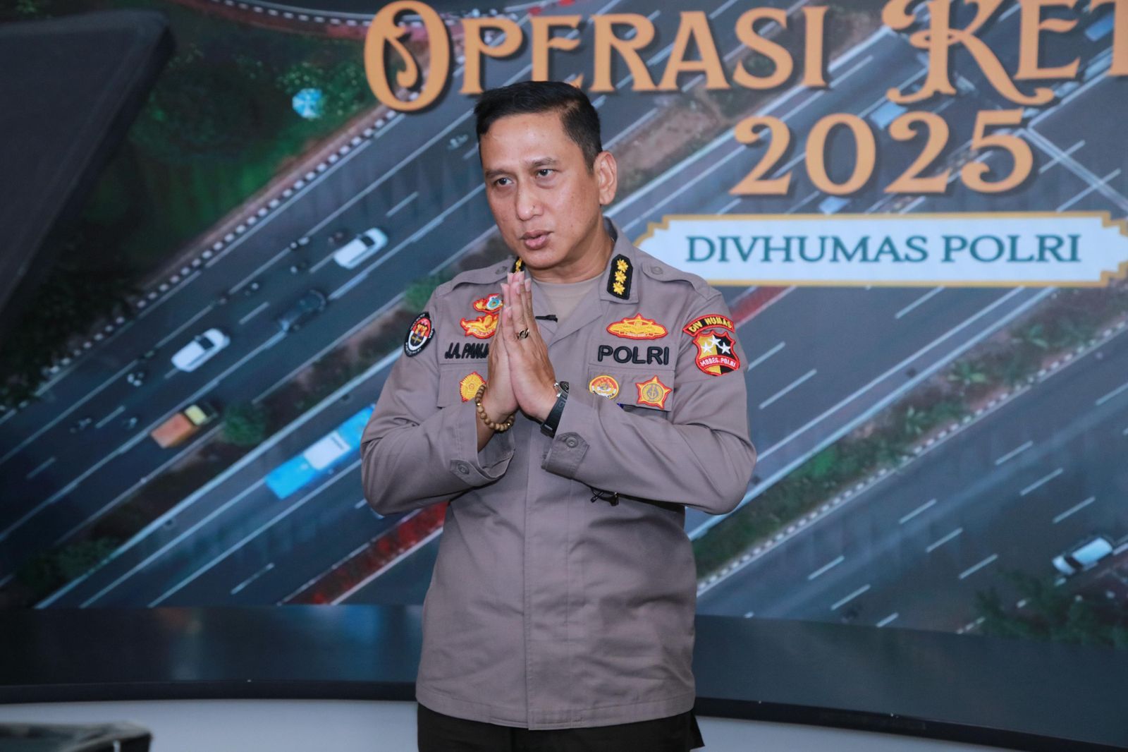 Jubir Satgas Humas Ops Ketupat Kombes Pol Jansen Avitus Panjaitan