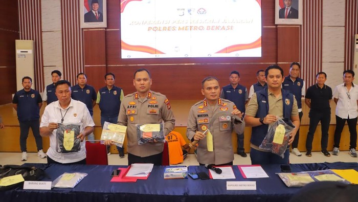 Komplotan Begal Kalimalang, Bacok Polisi Ditangkap