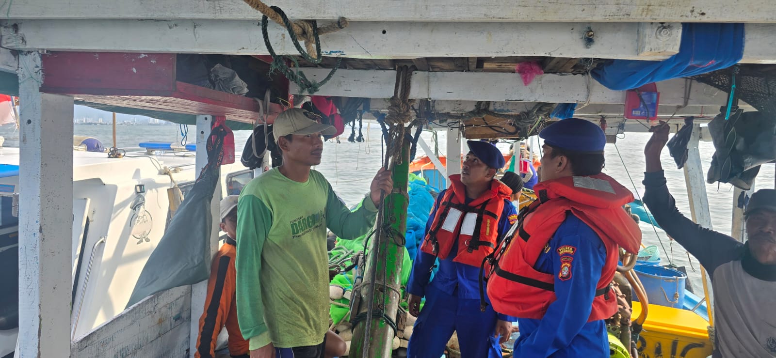 Patroli polairud Polres Kepulauan Seribu