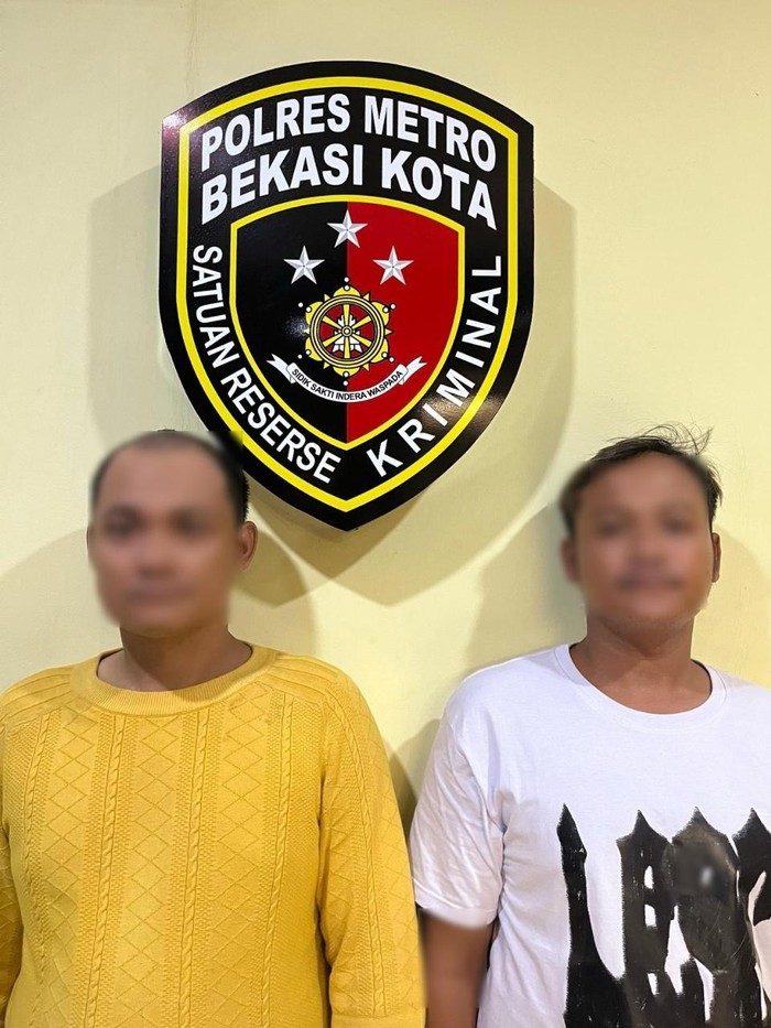 Viral, 2 Pemalak Pedagang Sayur di Pasar Baru Bekasi Positif Sabu