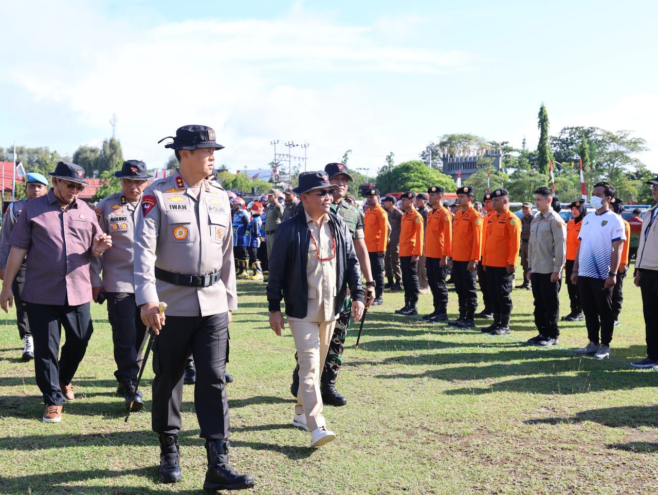 Siap Tanggulangi Karhutla, Polda Kalteng Gelar Apel Kesiapsiagaan Personel dan Sarpras Bersama TNI dan Stakeholder Terkait