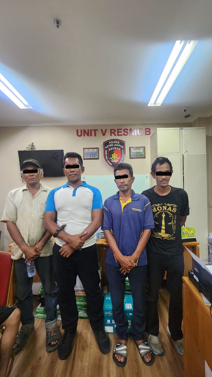 Premanisme Berkedok Parkir, 4 Orang Pelaku Paksa Warga Bayar Rp20 Ribu di Jakpus