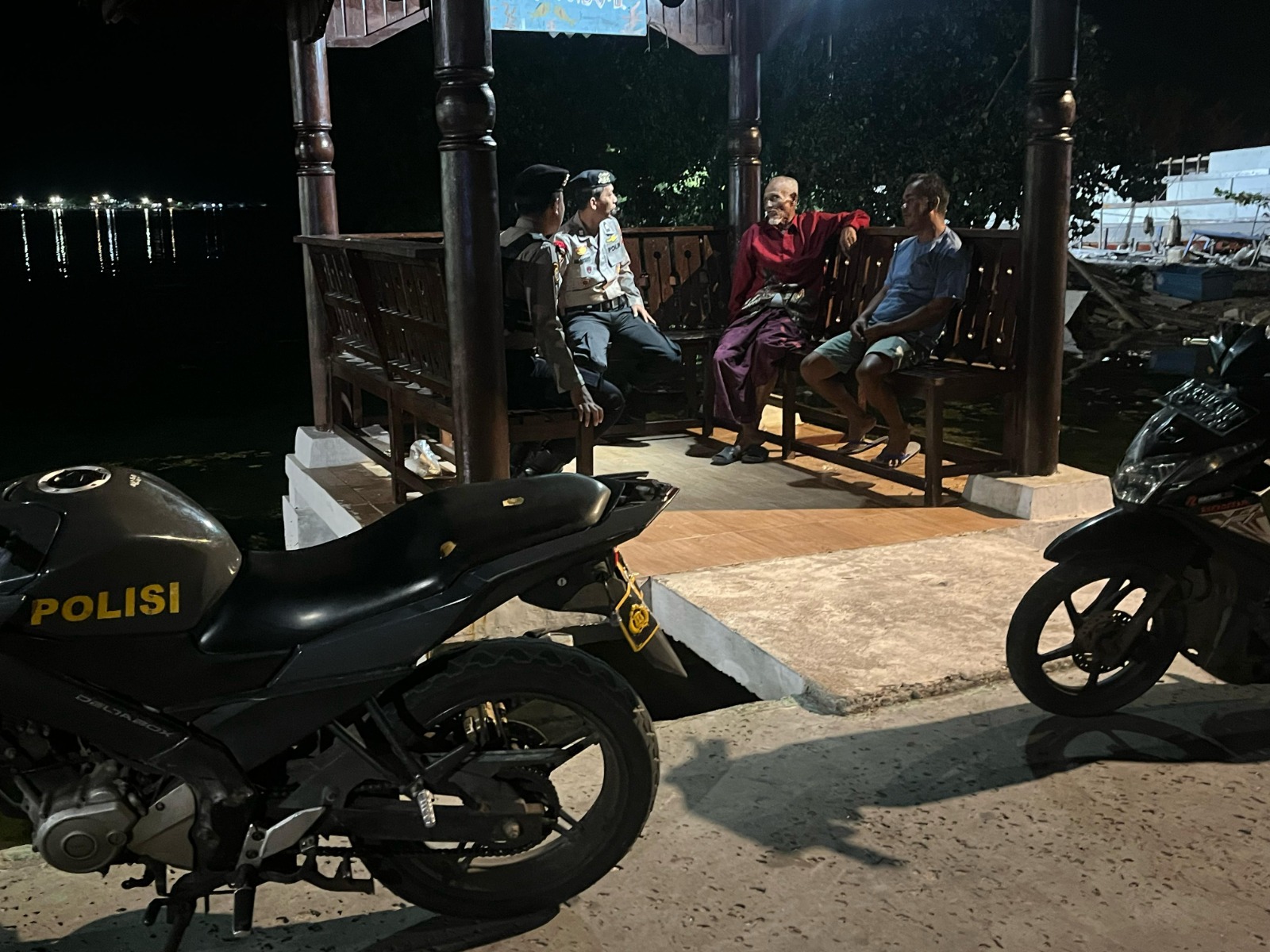 Polsek Kepulauan Seribu Utara Imbau Warga Hindari Judi Online dan Cegah Tawuran