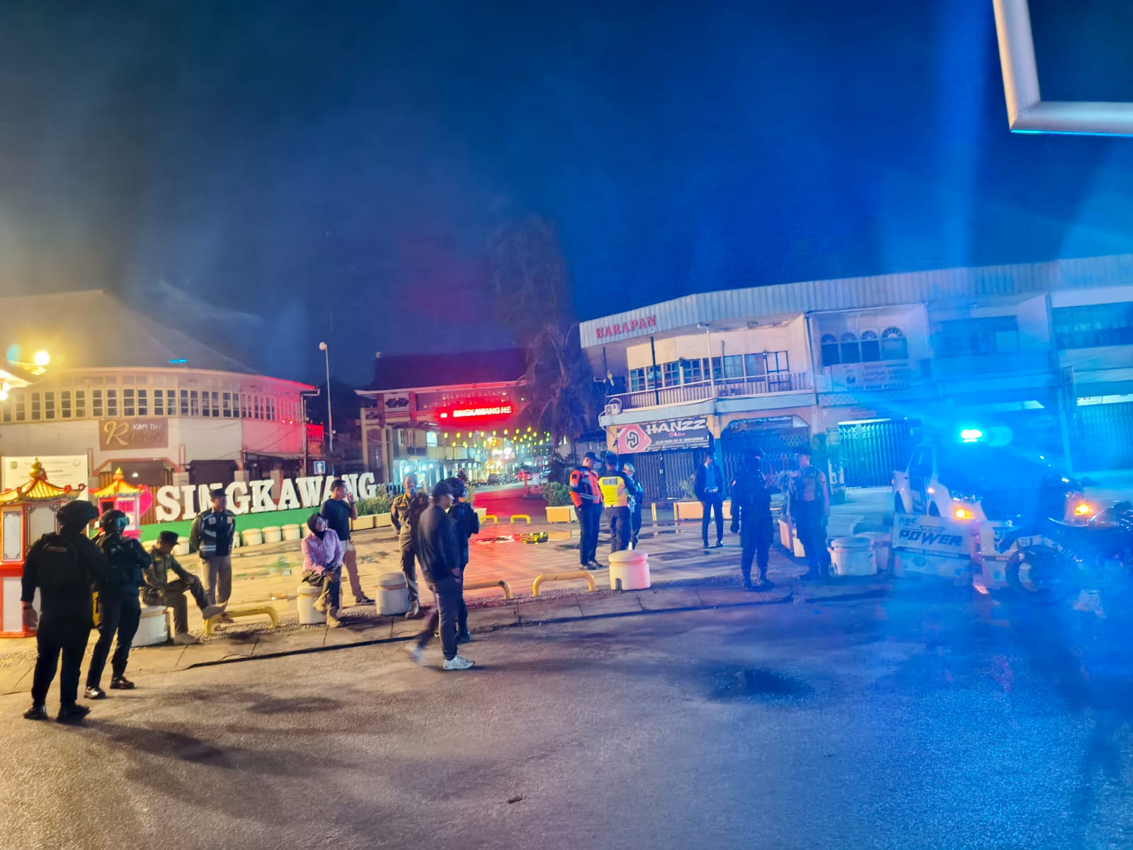 Cegah Premanisme, Tim Patroli Presisi Polres Singkawang Gencarkan Patroli Malam Hari