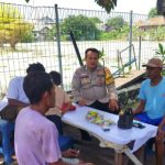 Bhabinkamtibmas Pulau Pramuka Sambangi Tokoh Masyarakat, Ajak Bersama Jaga Keamanan Wilayah