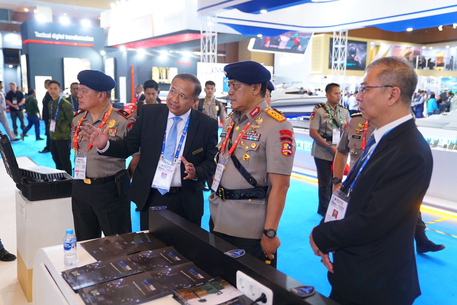 Dankorbrimob Polri Hadiri Pembukaan Pameran Pertahanan Indo Defence 2025 Expo And Forum