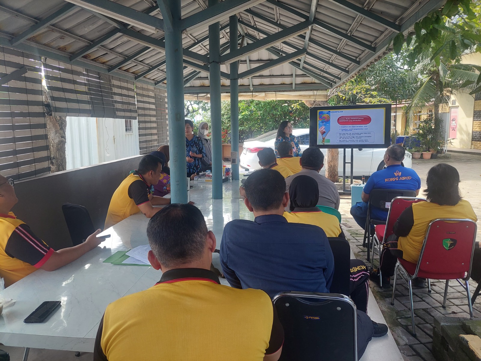 Kasidokkes Polres Kepulauan Seribu Gelar Kegiatan Prolanis dan Pemeriksaan Laboratorium Bersama Prodia