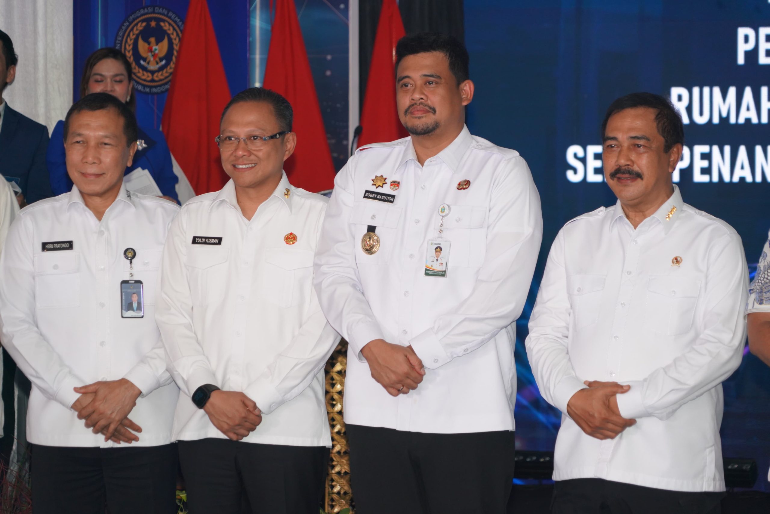 Menteri Imipas Resmikan 30 Unit Autogate di Bandara Kualanamu