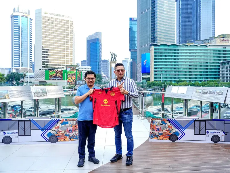 Kolaborasi Transjakarta-Persija Sambut Super League 2025/2026