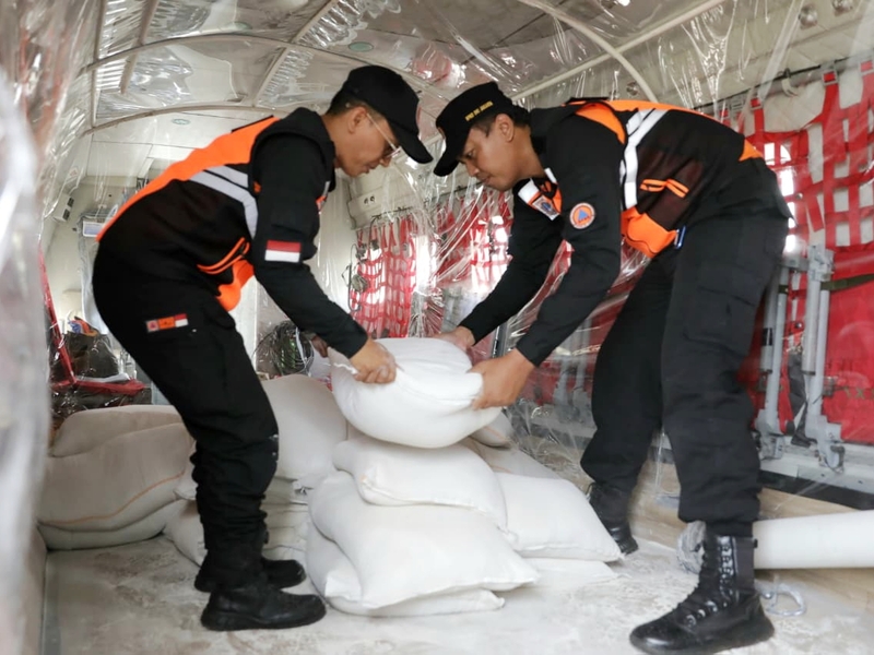 Operasi Modifikasi Cuaca Berlangsung Hingga 21 Agustus