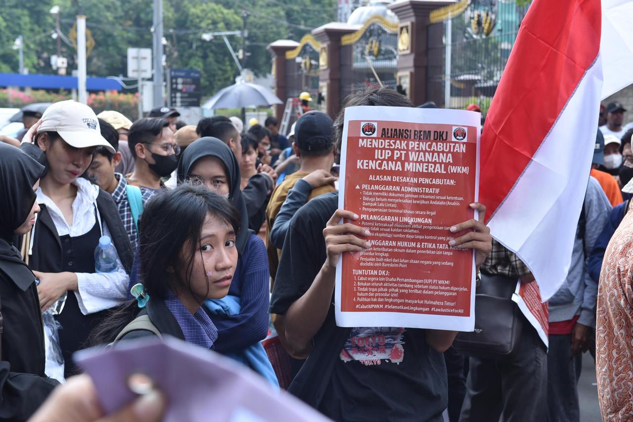 Aliansi BEM DKJ Minta KPK Usut Tuntas Dugaan Tambang Ilegal di Halmahera Timur