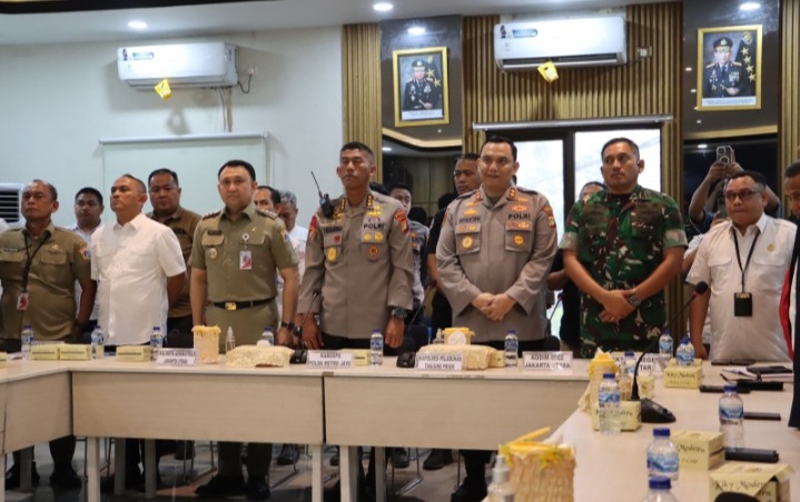 Polres Priok, Rakor Pengamanan Haul Mbah Priok dihadiri Polda Metro Jaya, Polres Metro Jakarta Utara, Kodim, MUI, Pemkot  dan Stakeholder Terkait