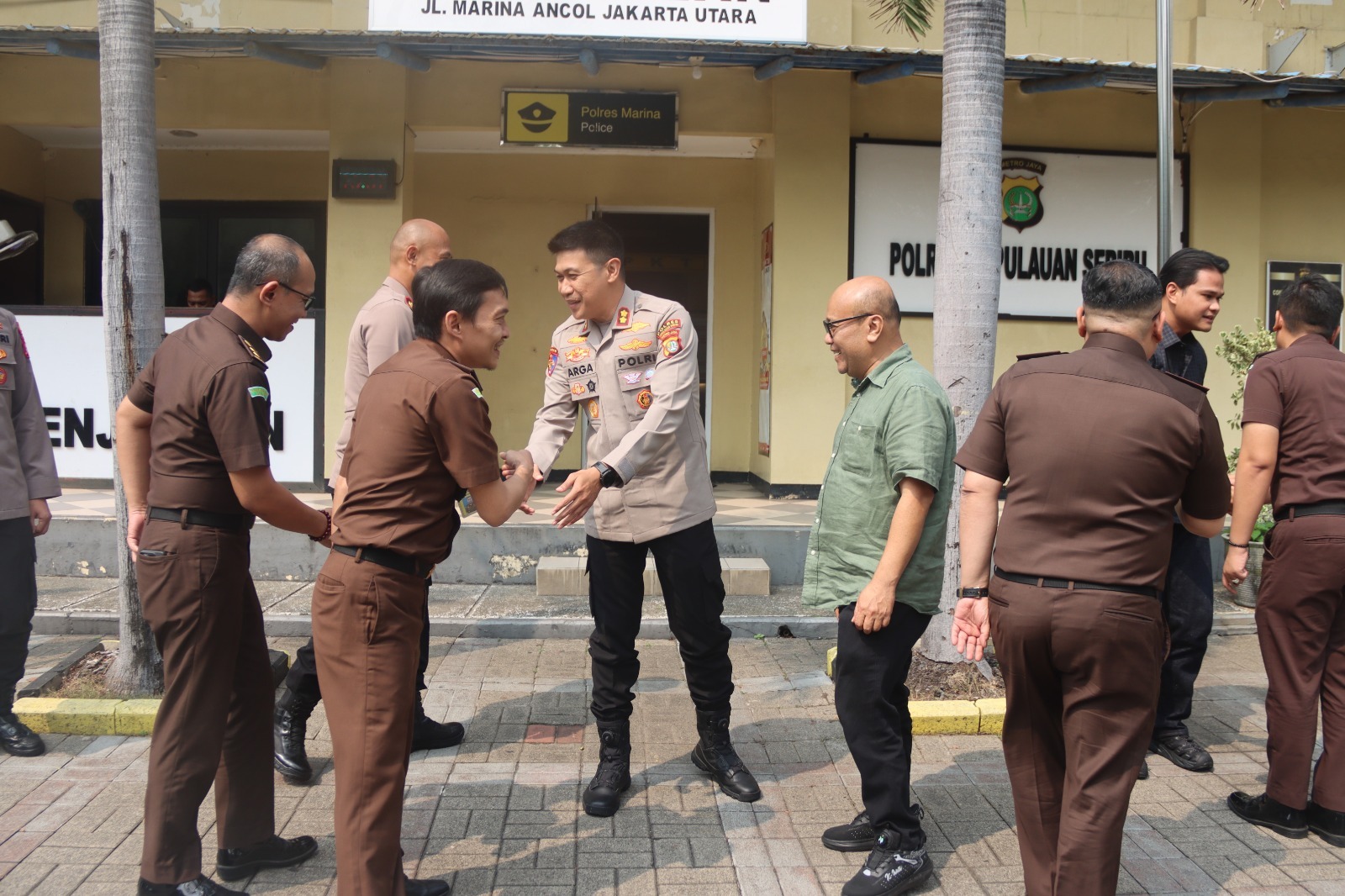 Kapolres Kepulauan Seribu Terima Kunjungan Kepala Kejaksaan Negeri Jakarta Utara, Perkuat Sinergitas Penegakan Hukum