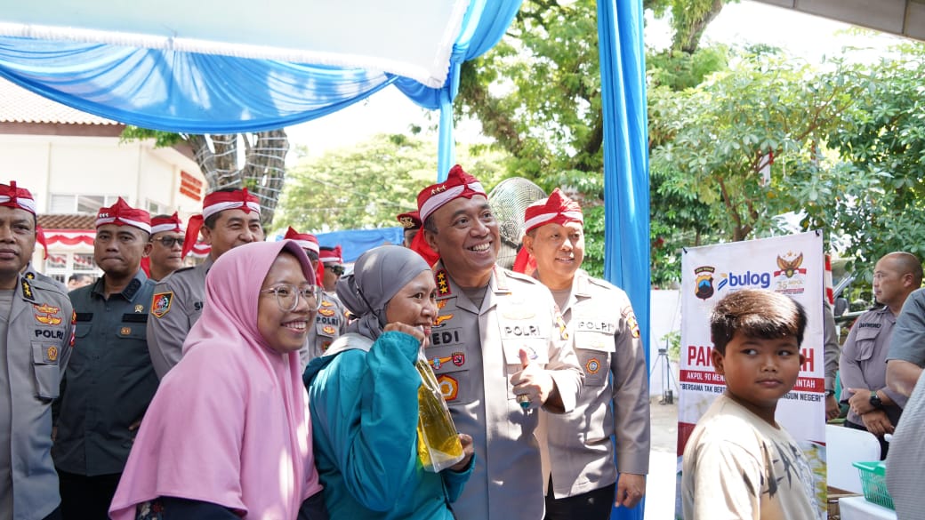 Gerakan Pasar Murah Polri Wujud Bakti Konkrit Bagi Masyarakat, Alumi Akpol 90 Gelar Pasar Murah di Semarang