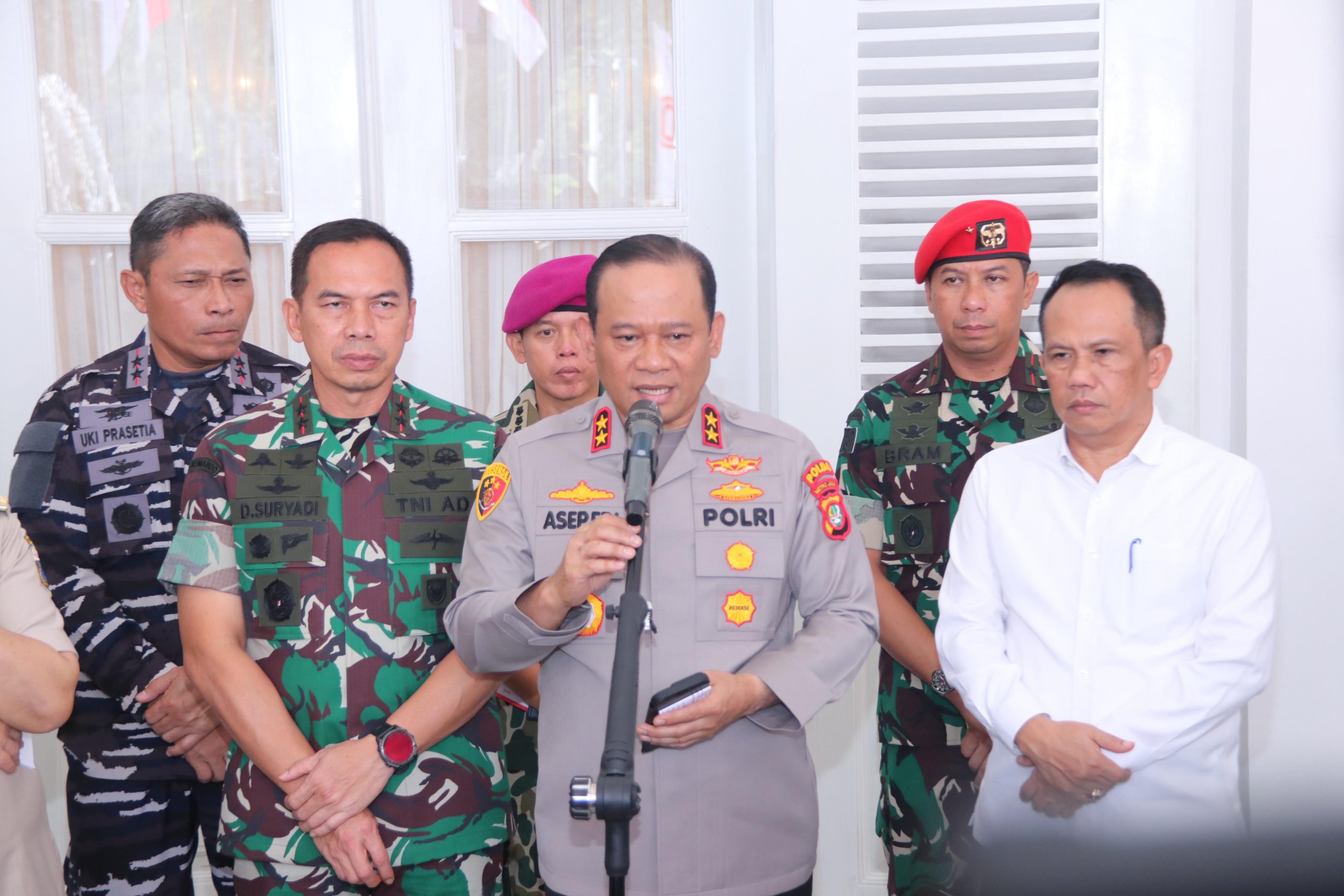 Forkopimda DKI Jakarta Rapat di Balai Kota, Bahas Perbaikan Halte hingga Penindakan Aksi Anarkis