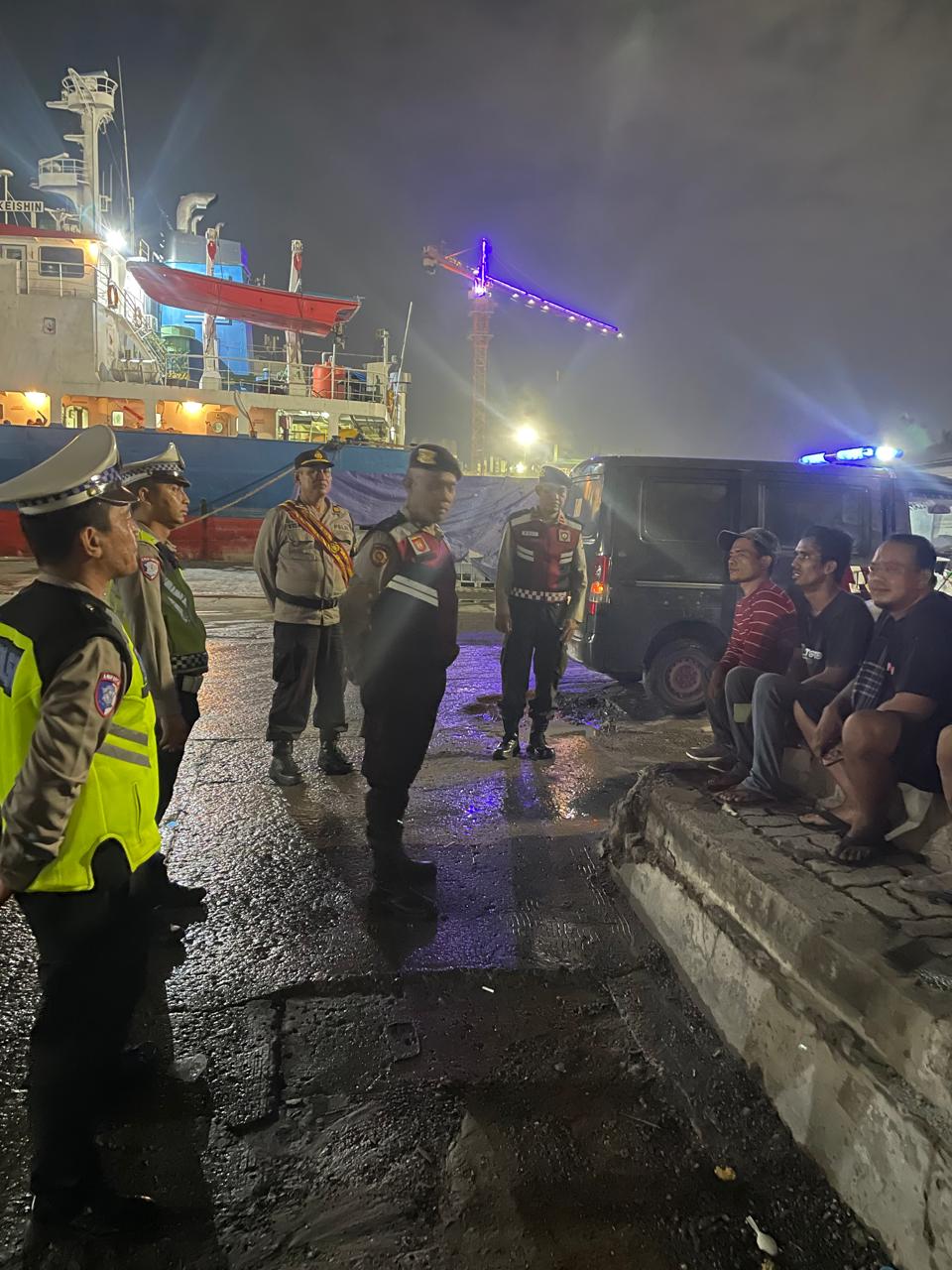 “Polsek Kawasan Sunda Kelapa Gelar KRYD Jaga Jakarta, Antisipasi Begal, 3C, Tawuran dan Kejahatan Jalanan”