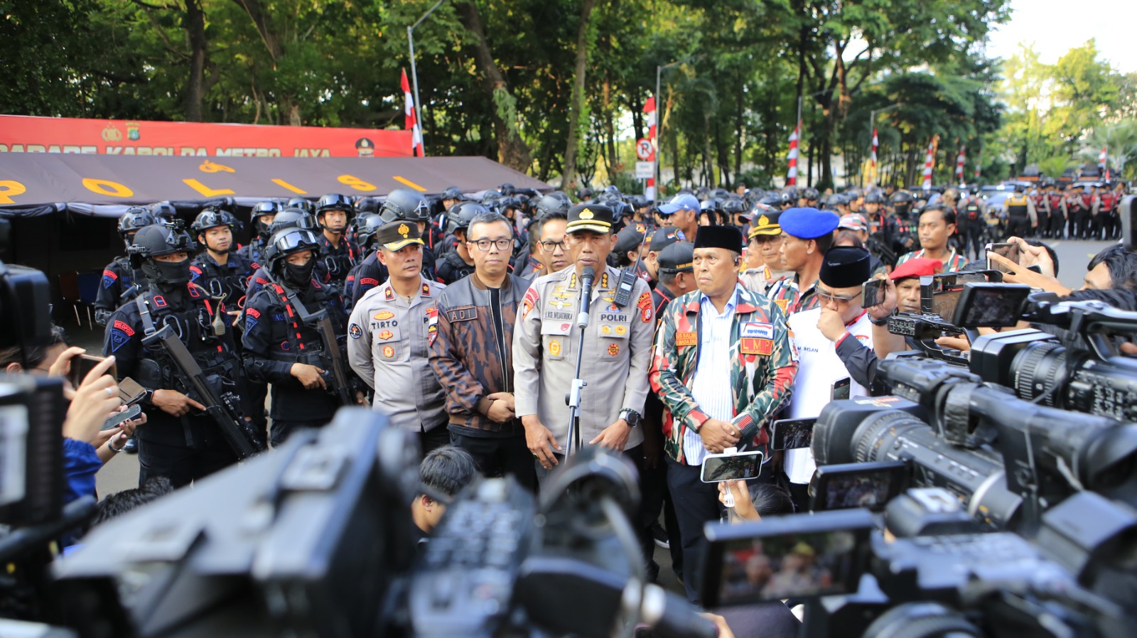 Patroli Skala Besar Digelar, Polda Metro Jaya Gandeng Ormas Jaga Jakarta
