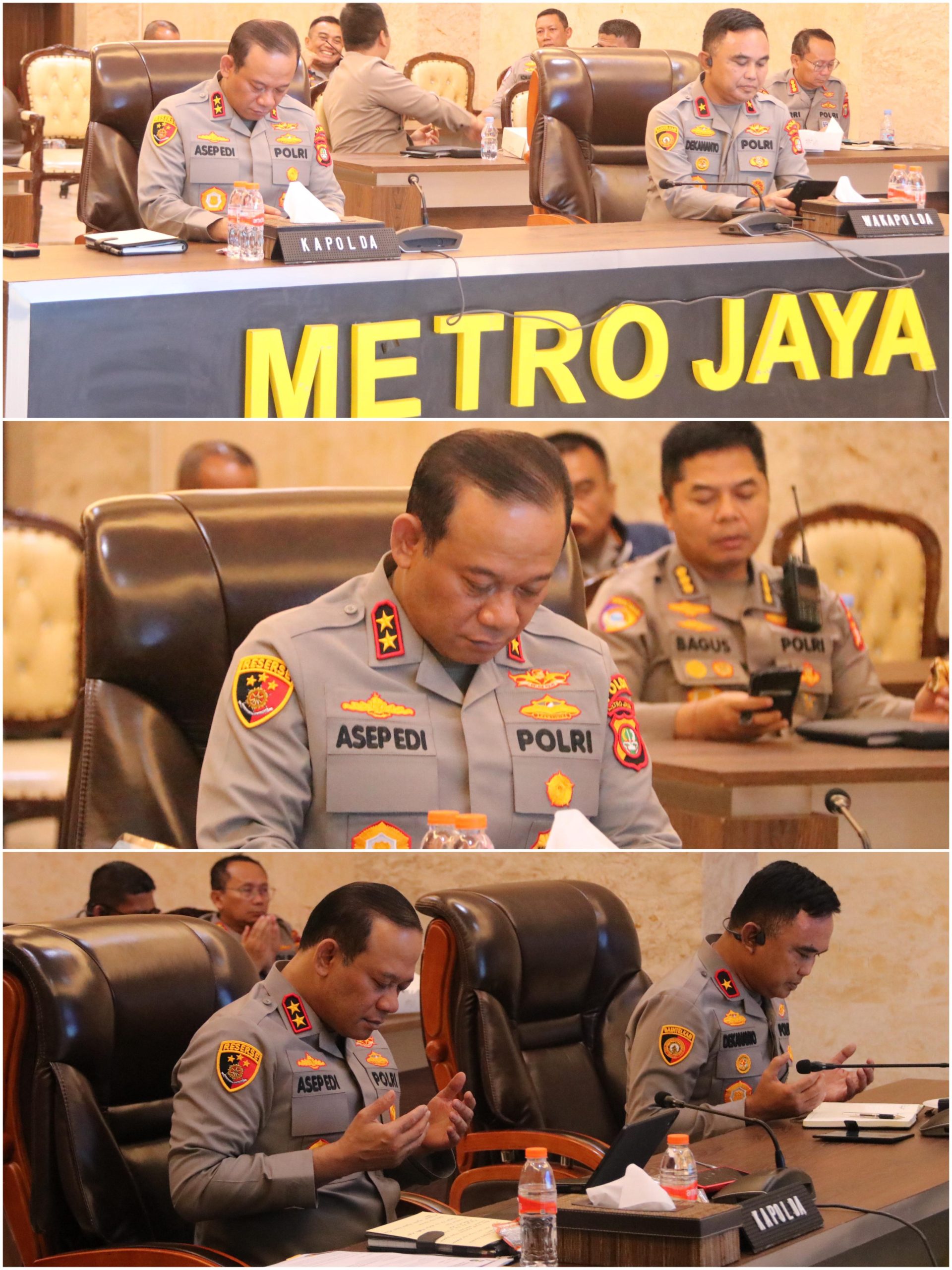 Polda Metro Jaya Gelar Doa Bersama Hari Jadi ke-77 Polwan RI, 1.019 Personel Ikut Lewat Zoom Meeting