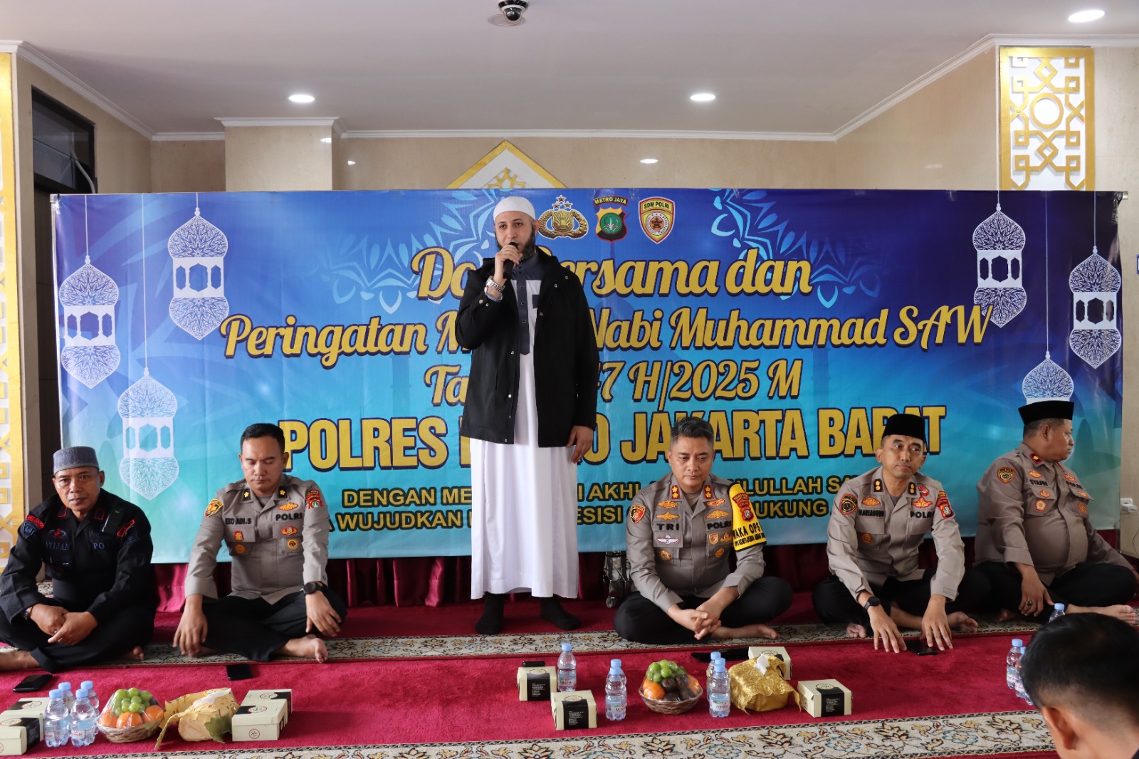 Peringatan Maulid Nabi di Polres Jakbar, Momentum Meneladani Akhlak Rasulullah SAW