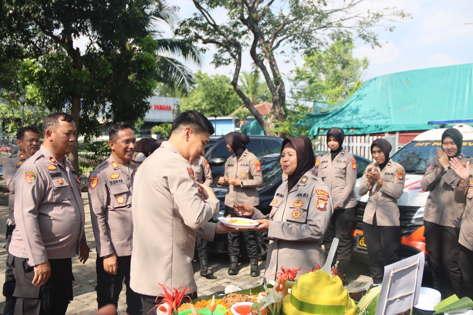 Polres Kepulauan Seribu Gelar Syukuran Sederhana HUT Polwan ke-77 di Marina Ancol