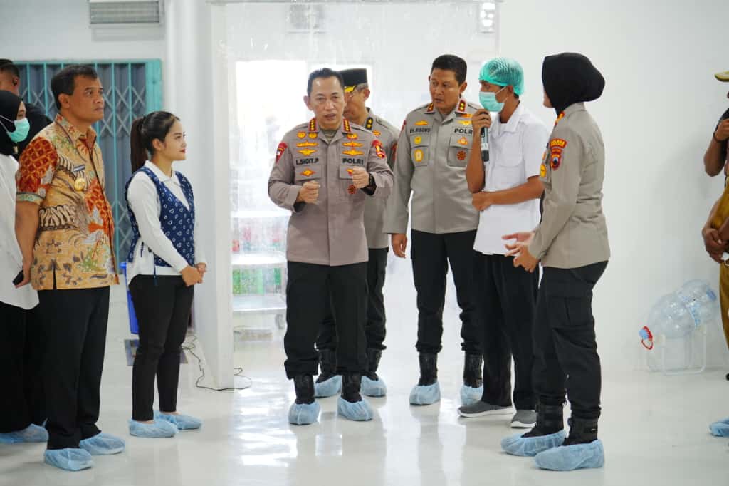 Tinjau Langsung SPPG Pabelan, Kapolri Tekankan Perkuat Food Security