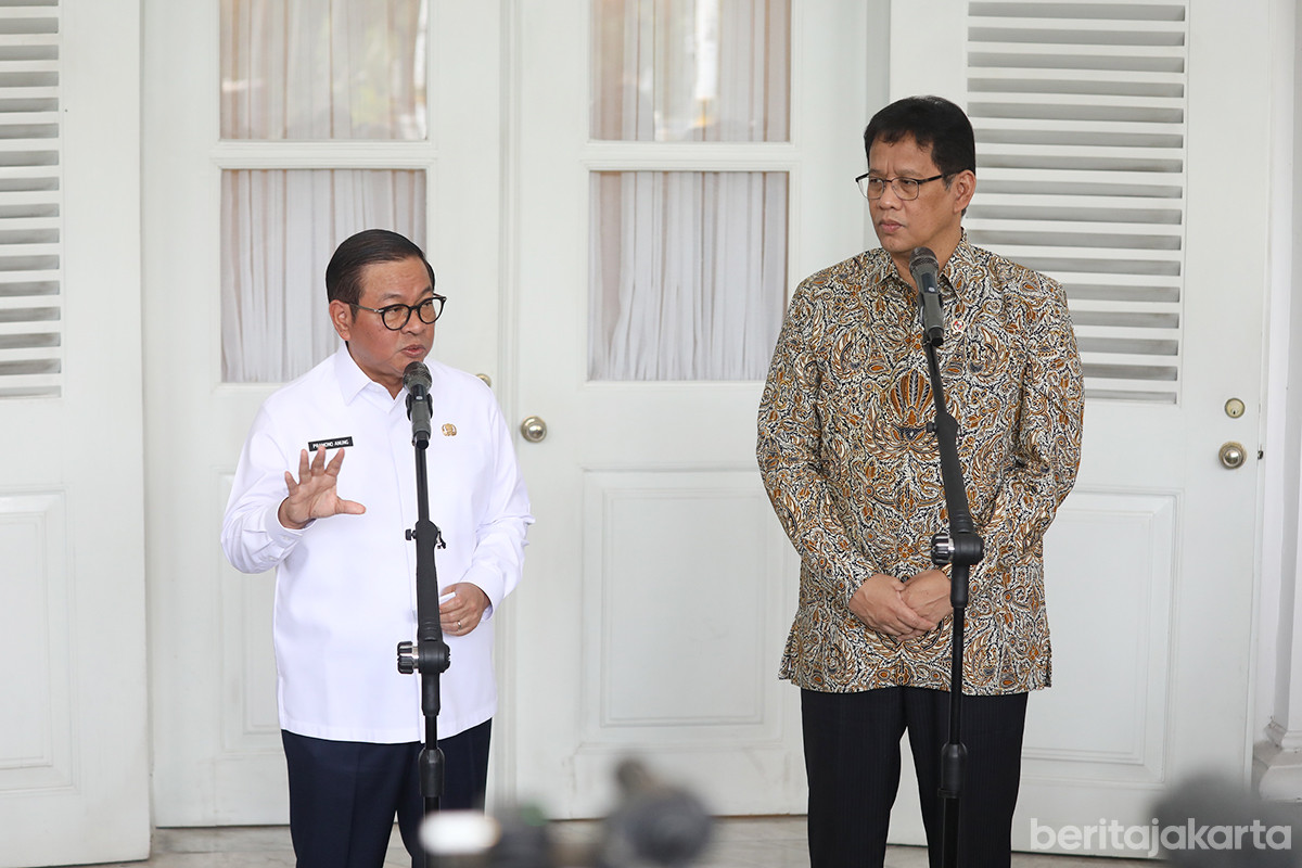 Pramono-Menkeu Purbaya Bahas Skema Pembiayaan Kreatif Imbas Pemangkasan DBH