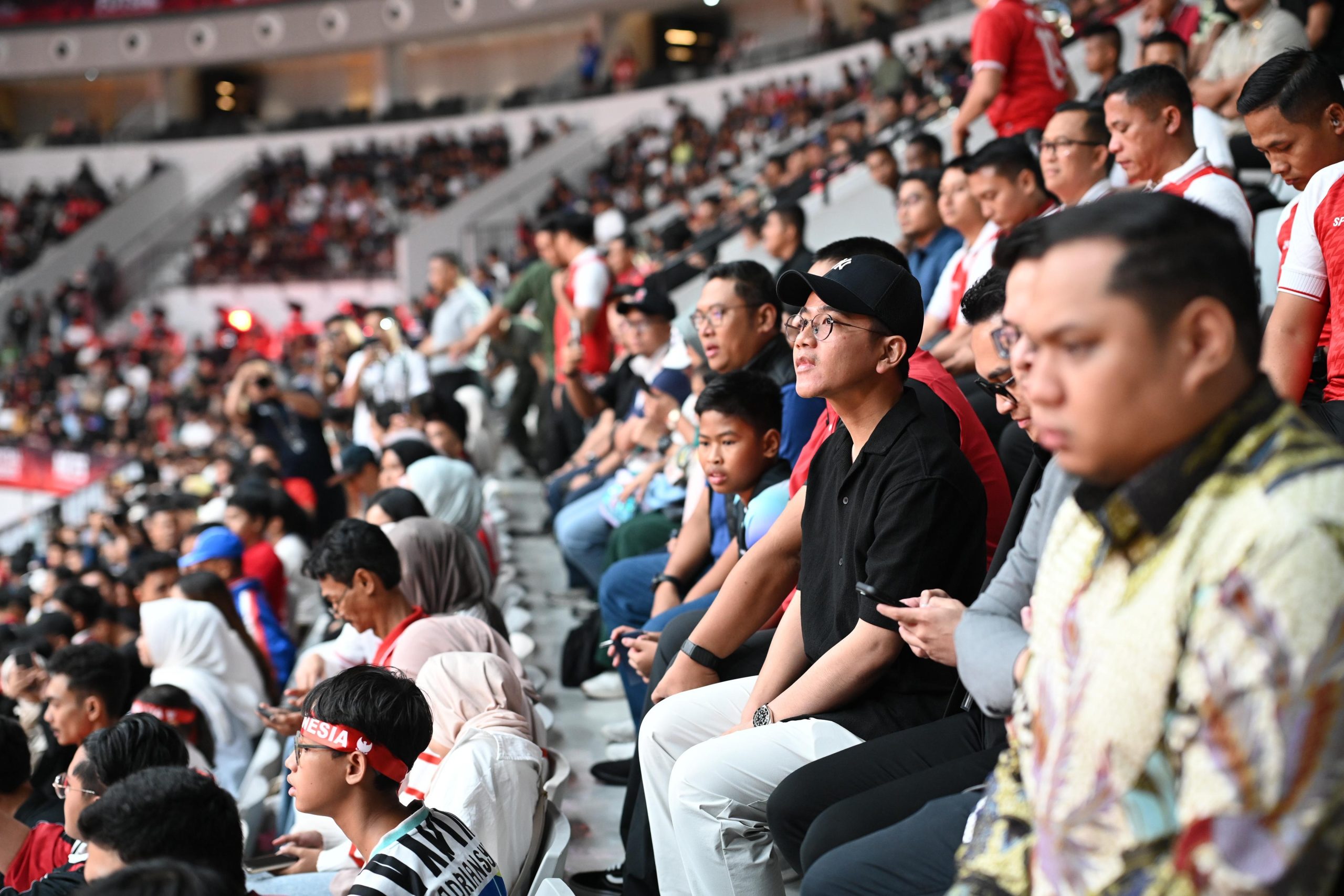 Saksikan Laga Persahabatan Indonesia vs Australia, Wapres Dukung Pengembangan Futsal Nasional