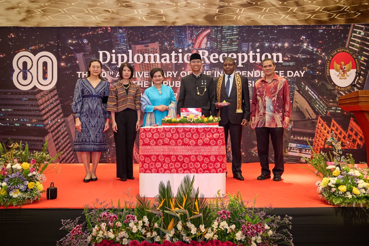Resepsi Diplomatik KBRI Nairobi Tampilkan Pesona Indonesia: Rayakan 80 Tahun Kemerdekaan RI dan Pererat Persahabatan Indonesia – Kenya
