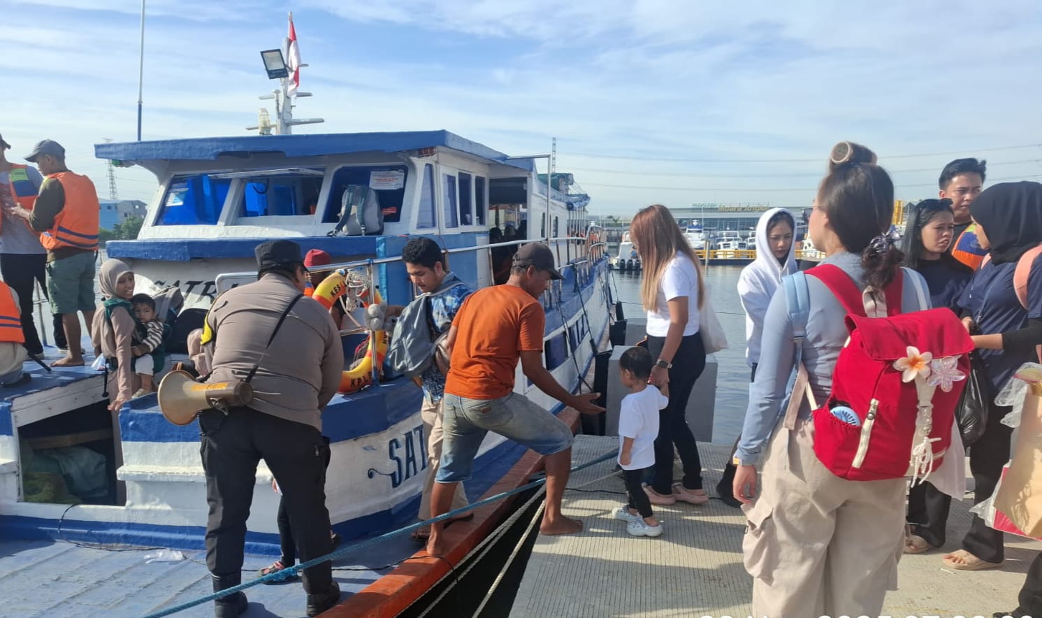 Pam & Yan Diperketat di Dermaga Kali Adem, Polsek Kawasan Sunda Kelapa Terjunkan 10 Personel