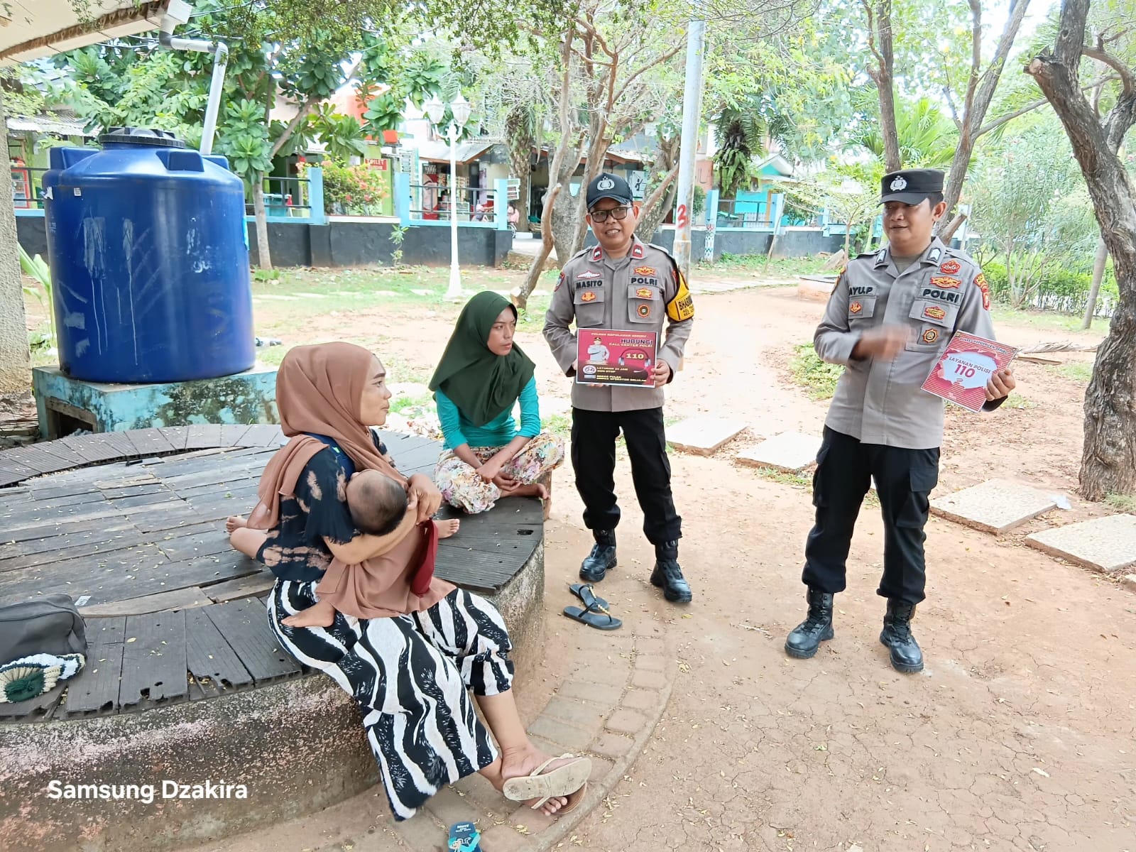Sosialisasi Layanan 110, Polsek Kepulauan Seribu Selatan Datangi Warga dan Ingatkan Waspada 3C