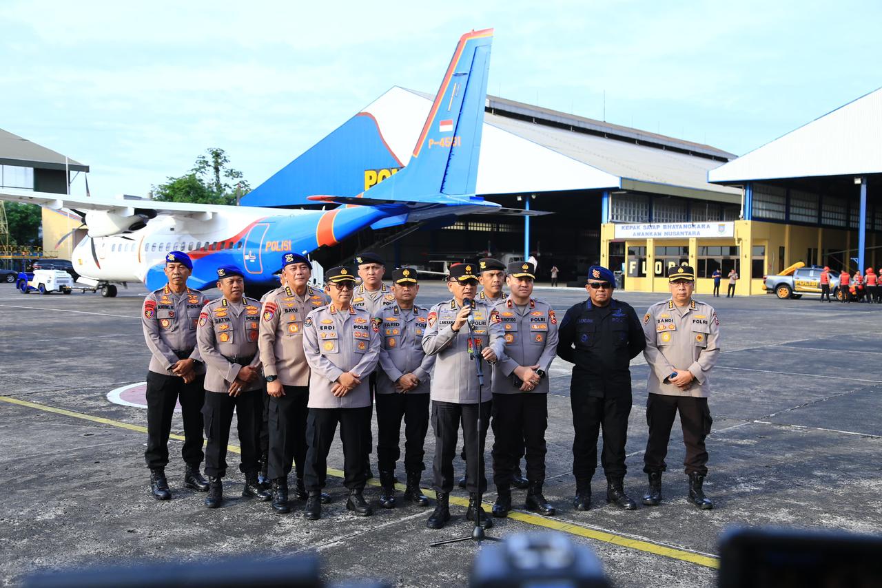 Polri Dorong Bantuan Logistik ke Aceh, Sumut, dan Sumbar dari Pondok Cabe