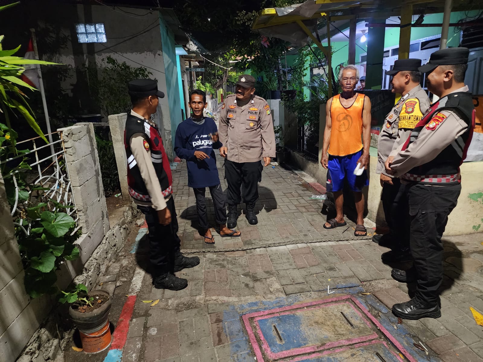 Patroli Malam Gabungan di Kepulauan Seribu Utara, Polisi Ajak Warga Aktif Cegah 3C