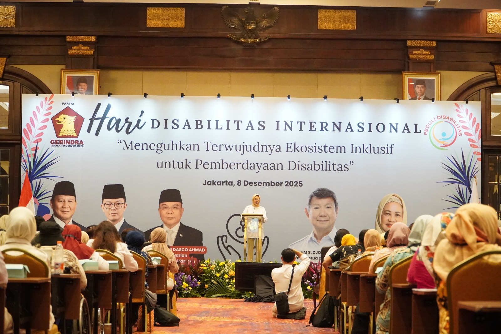 GERINDRA Rayakan Hari Disabilitas Internasional: Konsisten Bela Hak Disabilitas Sejak Lahirnya UU 2016