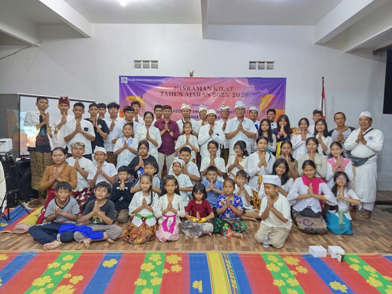 Pasraman Kilat PurnaLingga Pondok Gede Cetak Generasi Muda Hindu Berkarakter Suputra