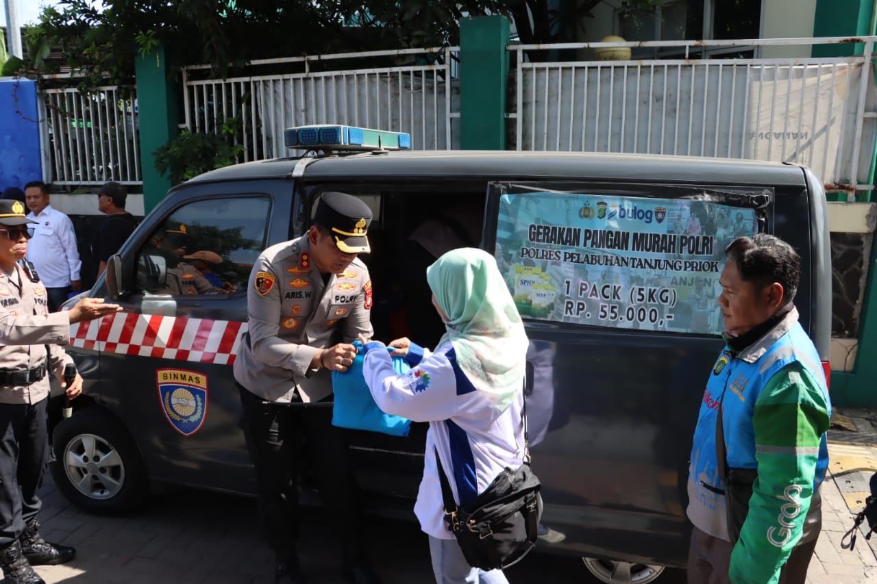 Polres Priok Gelar Jum’at Peduli Wujud Kepedulian Kepada Masyarakat