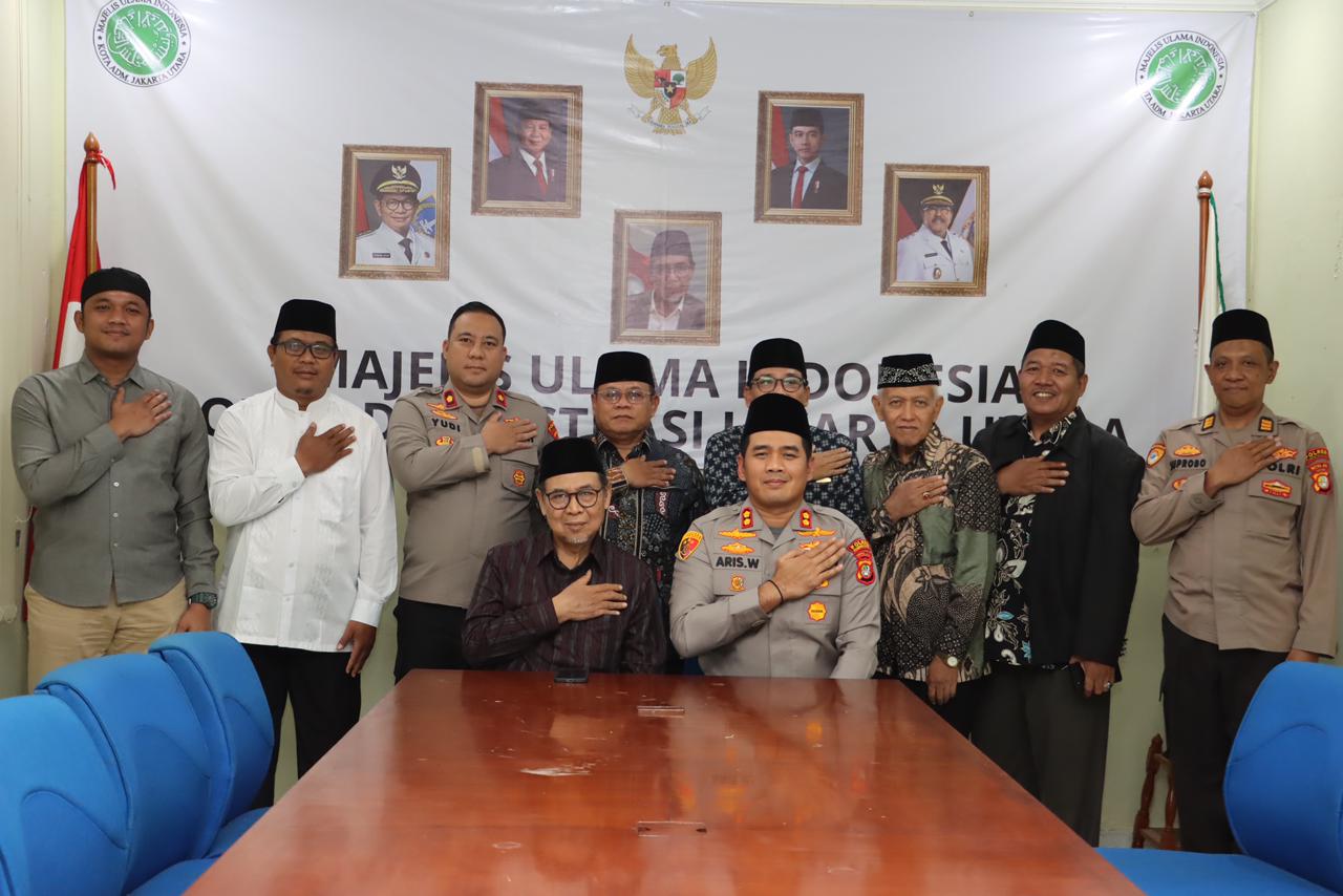 Kapolres Pelabuhan Tanjung Priok Perkuat Sinergi Kamtibmas Melalui Kunjungan Kerja ke MUI Jakarta Utara