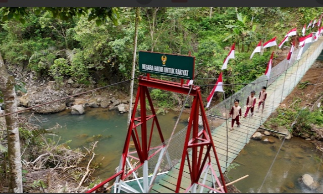 Puluhan Tahun Tak Ada Penghubung, Jembatan Gantung Kini Jadi Jalur Utama Pangandaran-Tasikmalaya