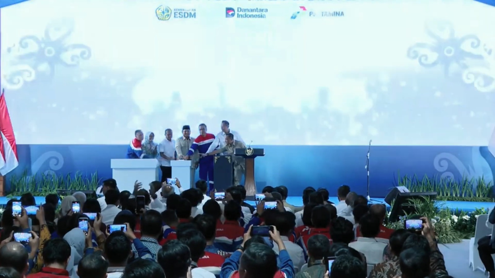 Dampingi Presiden Resmikan Infrastruktur RDMP, Menko AHY: Tonggak Kemandirian Energi Nasional