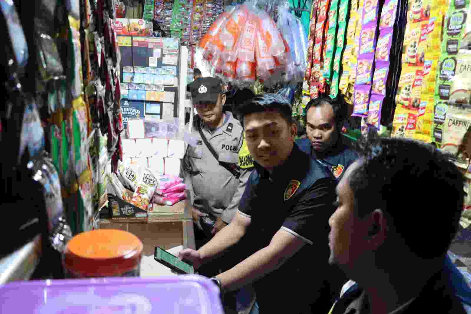 Satgas Pangan Polres Priok, Cek Stok dan Harga Bapokting di Pasar Muara Angke