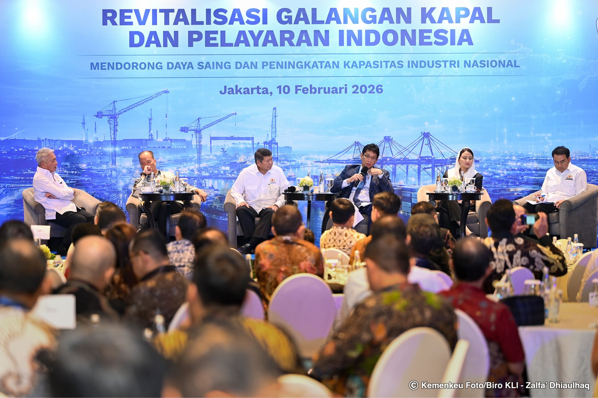 Menkeu Purbaya Dorong Kebangkitan Industri Galangan Kapal Nasional