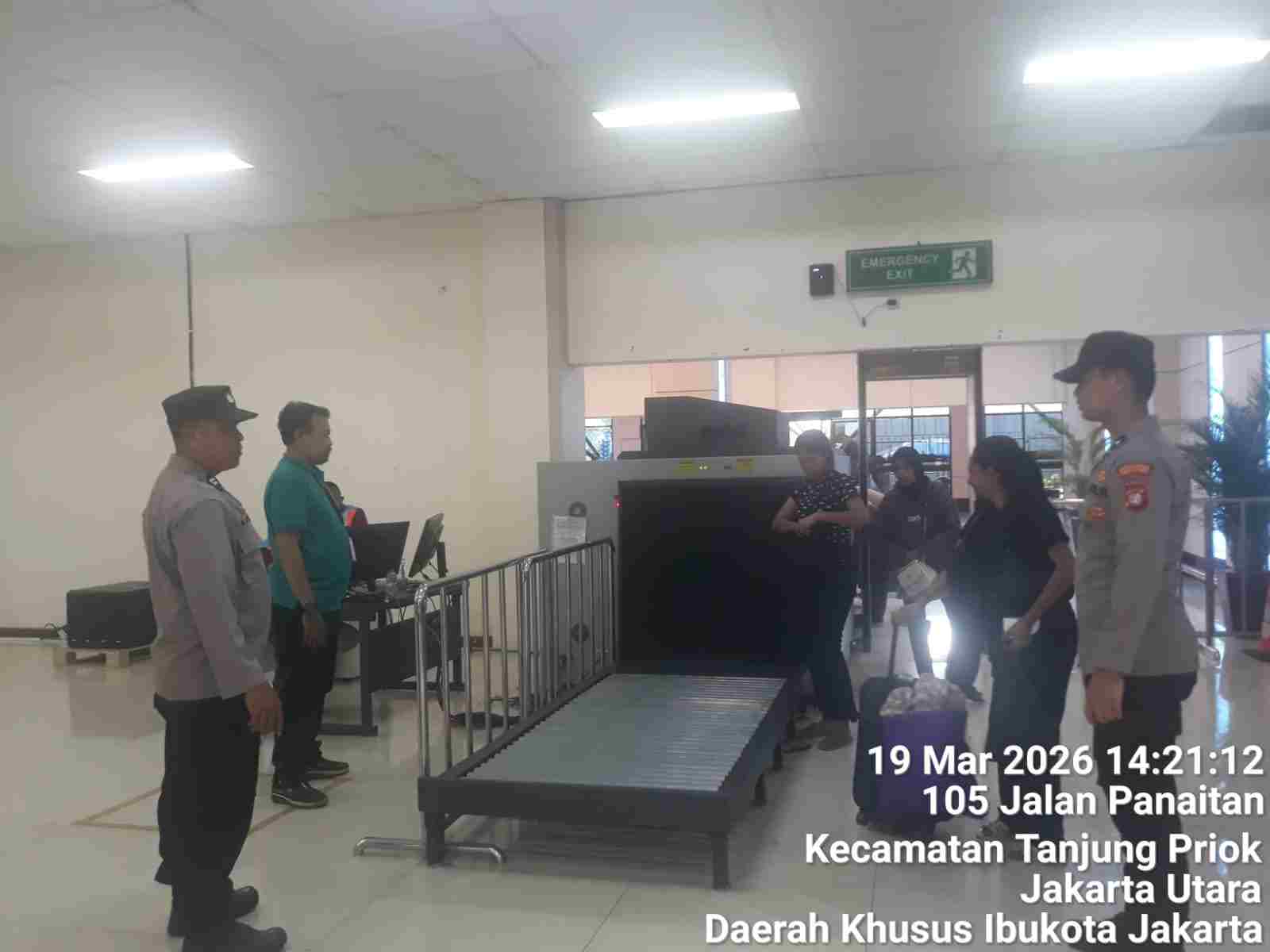 Pelayanan dan Pengamanan Mudik Lebaran, Debarkasi Kapal KM Tidar