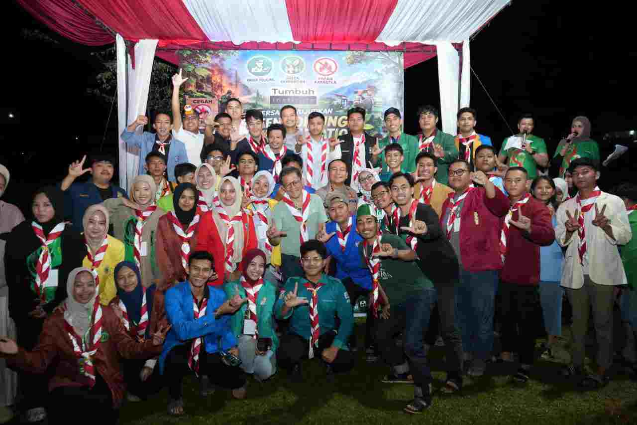 Mahasiswa, Polri, dan Intelektual Bersatu di Rimbang Baling, Perkuat Gerakan Cegah Karhutla dan Narkoba di Riau