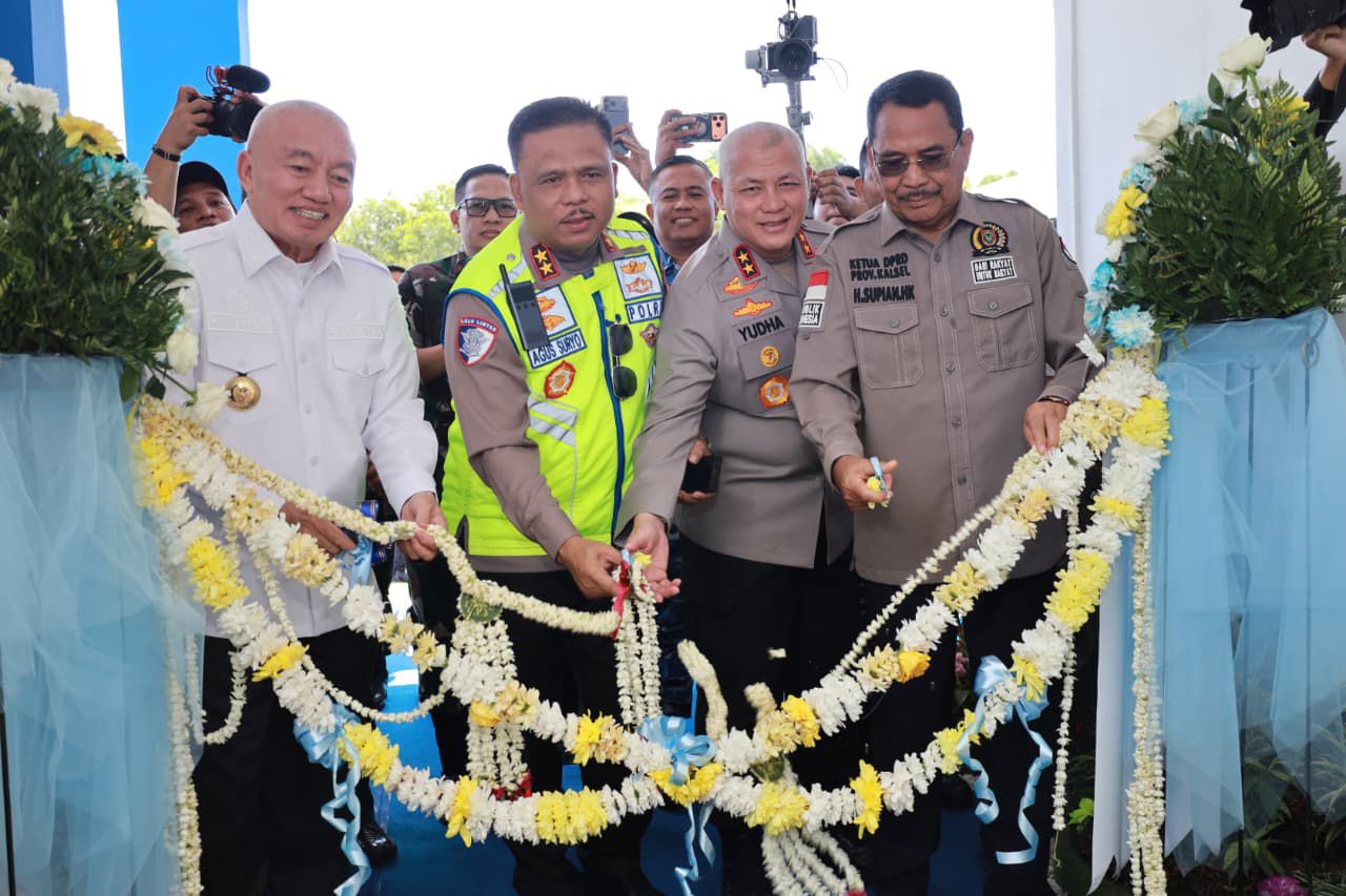 Kakorlantas Polri Resmikan Safety Driving Center (SDC) Polda Kalsel